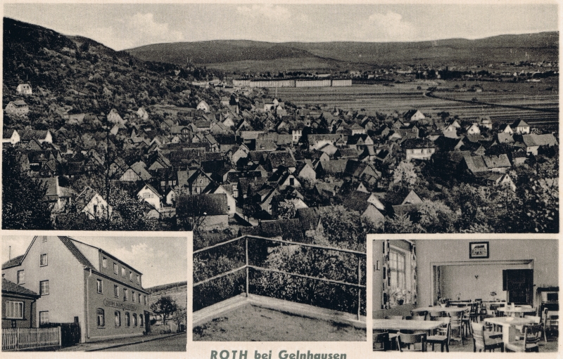 Postkarte von 1955